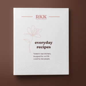 Book cover for everyday recipes